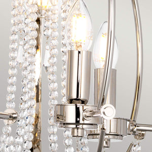 Elstead - Cassie 4 Light Chandelier