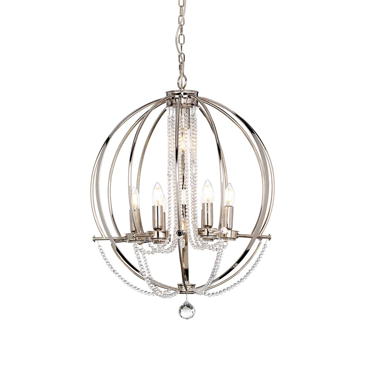 Elstead - Cassie 7 Light Chandelier