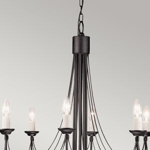 Elstead - Carisbrooke 8 Light Chandelier