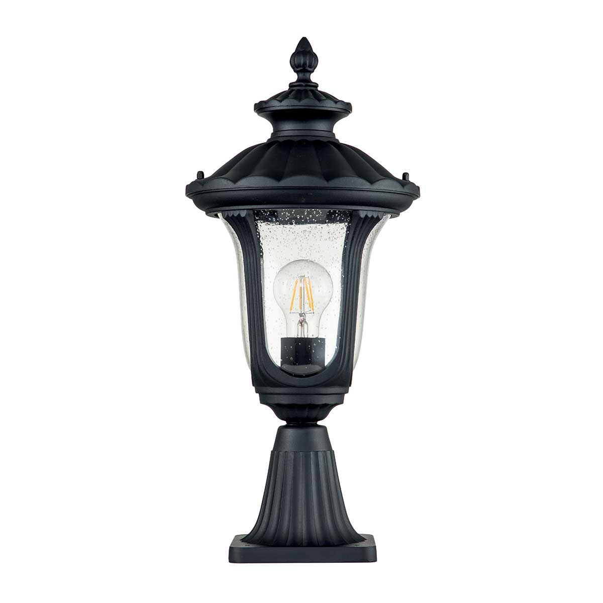 Elstead - Chicago 1 Light Small Pedestal Lantern