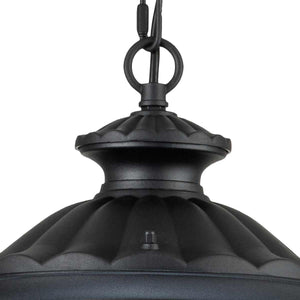 Elstead - Chicago 1 Light Small Chain Lantern - Textured Black