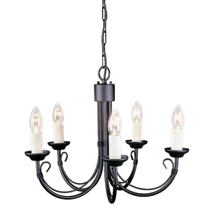 Elstead - Chartwell 5 Light Chandelier