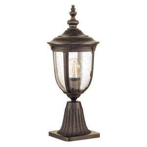 Elstead - Cleveland 1 Light Small Pedestal Lantern