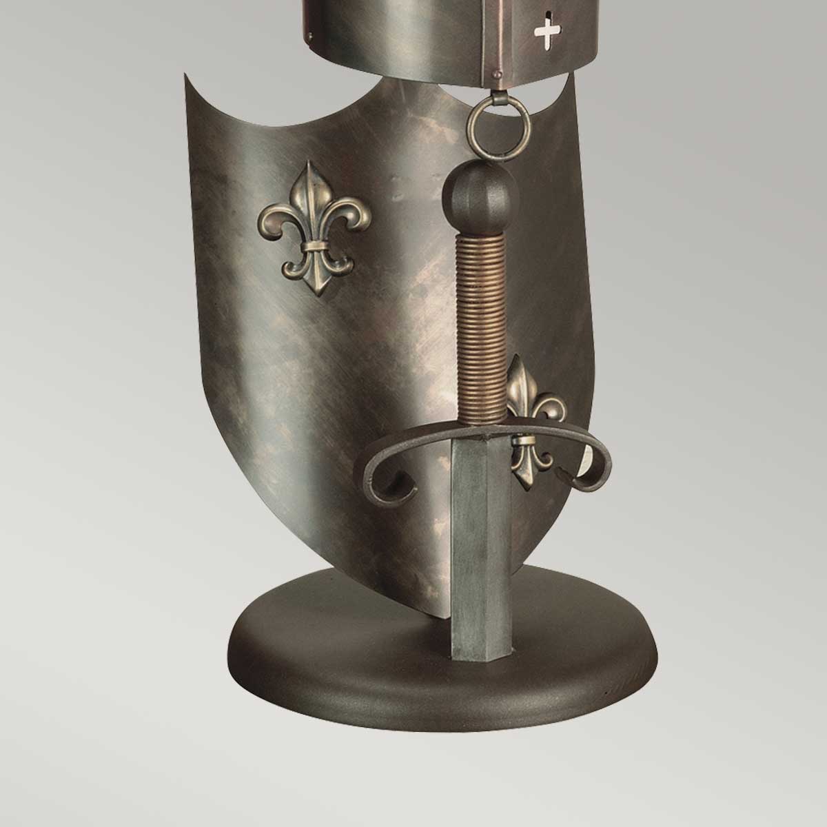 Elstead - Crusader 1 Light Table Lamp