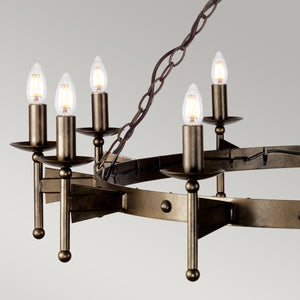 Elstead - Cromwell 12 Light Chandelier