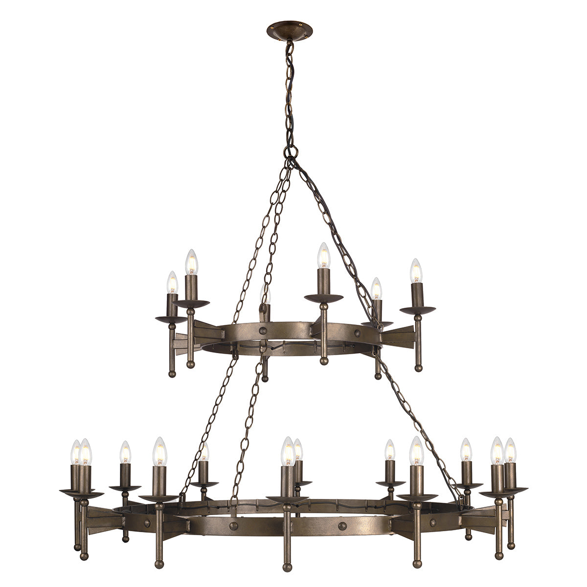 Elstead - Cromwell 18 Light Chandelier