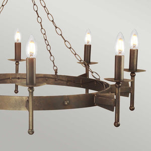 Elstead - Cromwell 8 Light Chandelier