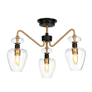 Elstead - Armand 3 Light Semi-Flush