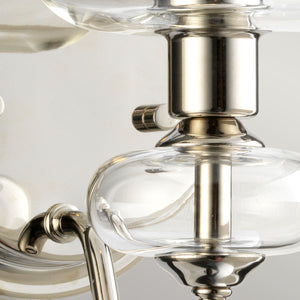 Elstead - Armand 1 Light Wall Light - Polished Nickel