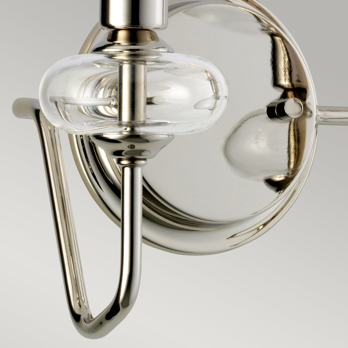 Elstead - Armand 2 Light Wall Light - Polished Nickel