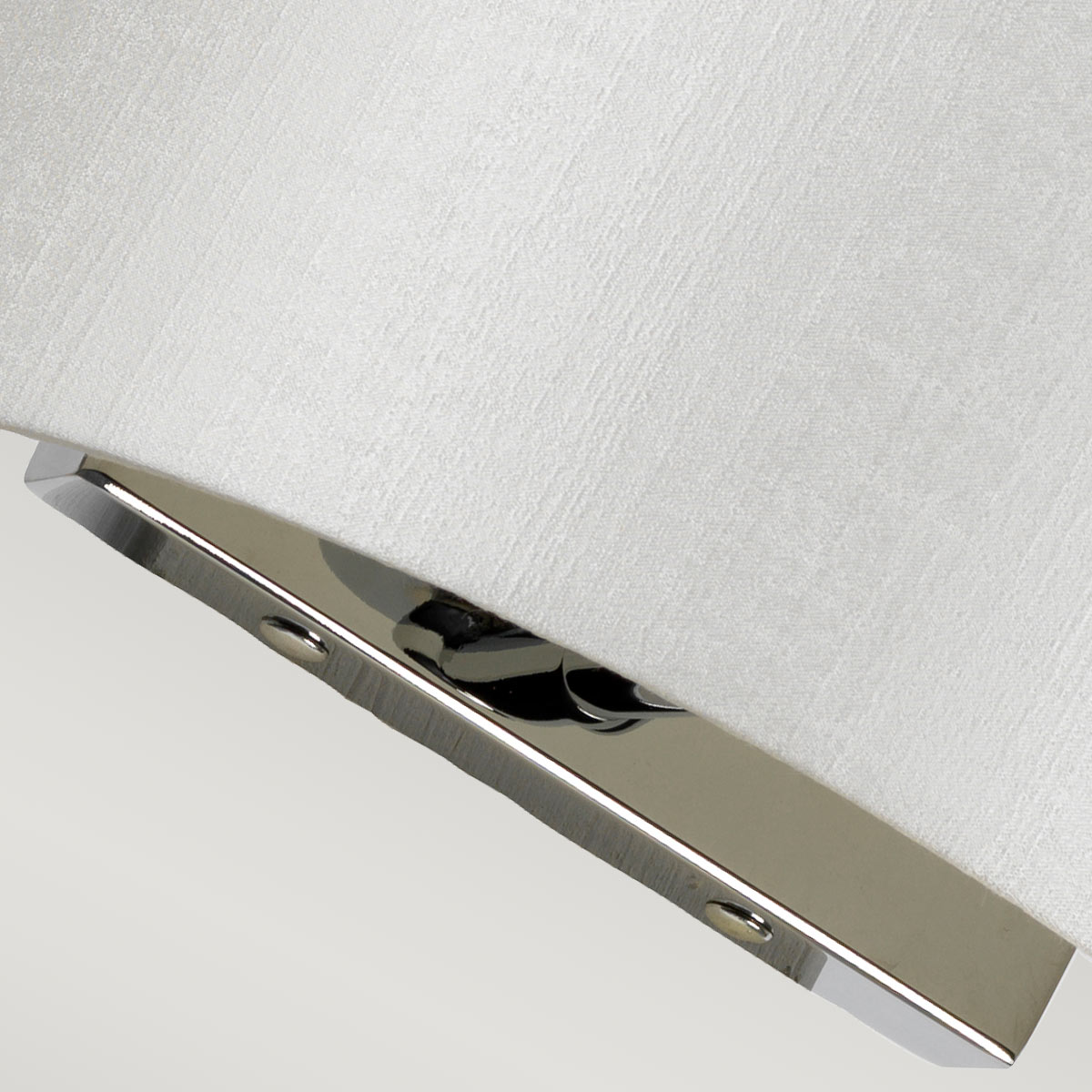 Elstead - Cooper Small Curved Wall Light with Polished Chrome Back Plate