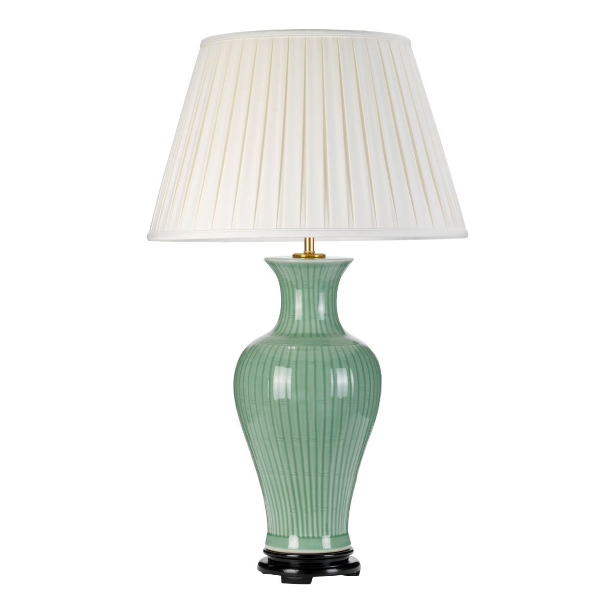 Elstead - Dalian 1 Light Table Lamp with Tall Empire Shade