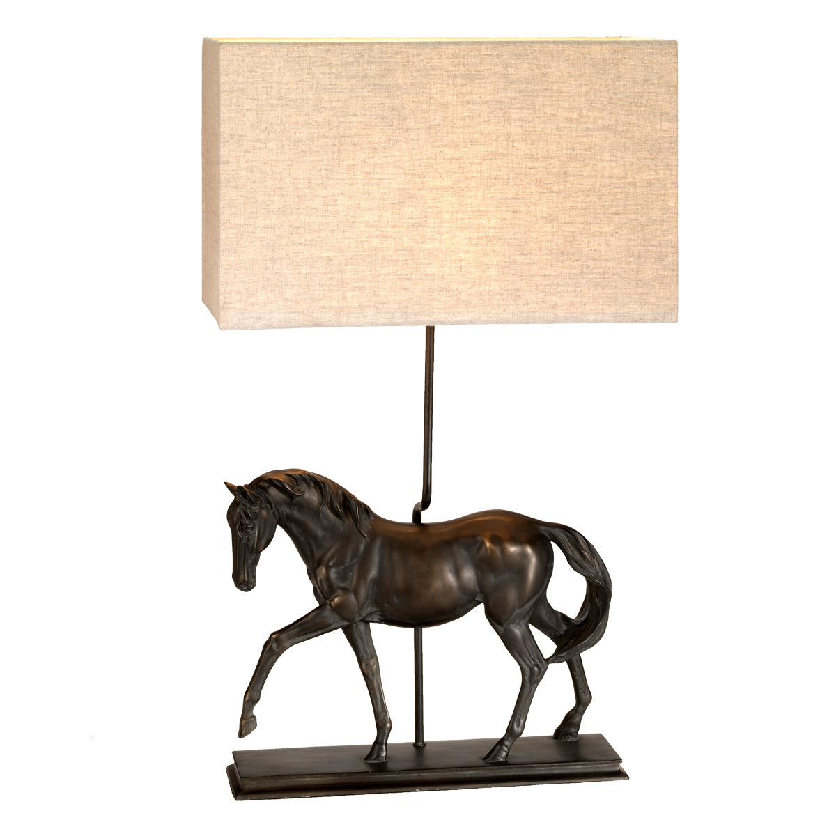 Elstead - Dorado 1 Light Table Lamp with Rectangle Shade