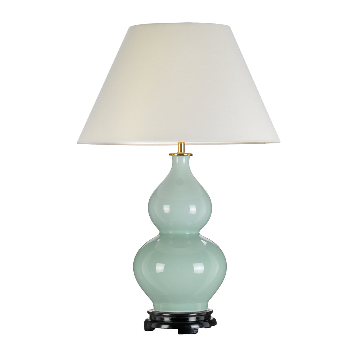 Elstead - Harbin Gourd 1 Light Table Lamp with Tall Empire - Celadon