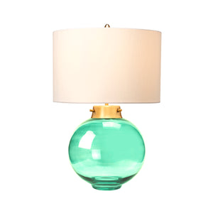 Elstead - Kara Table Lamp - Dark Green