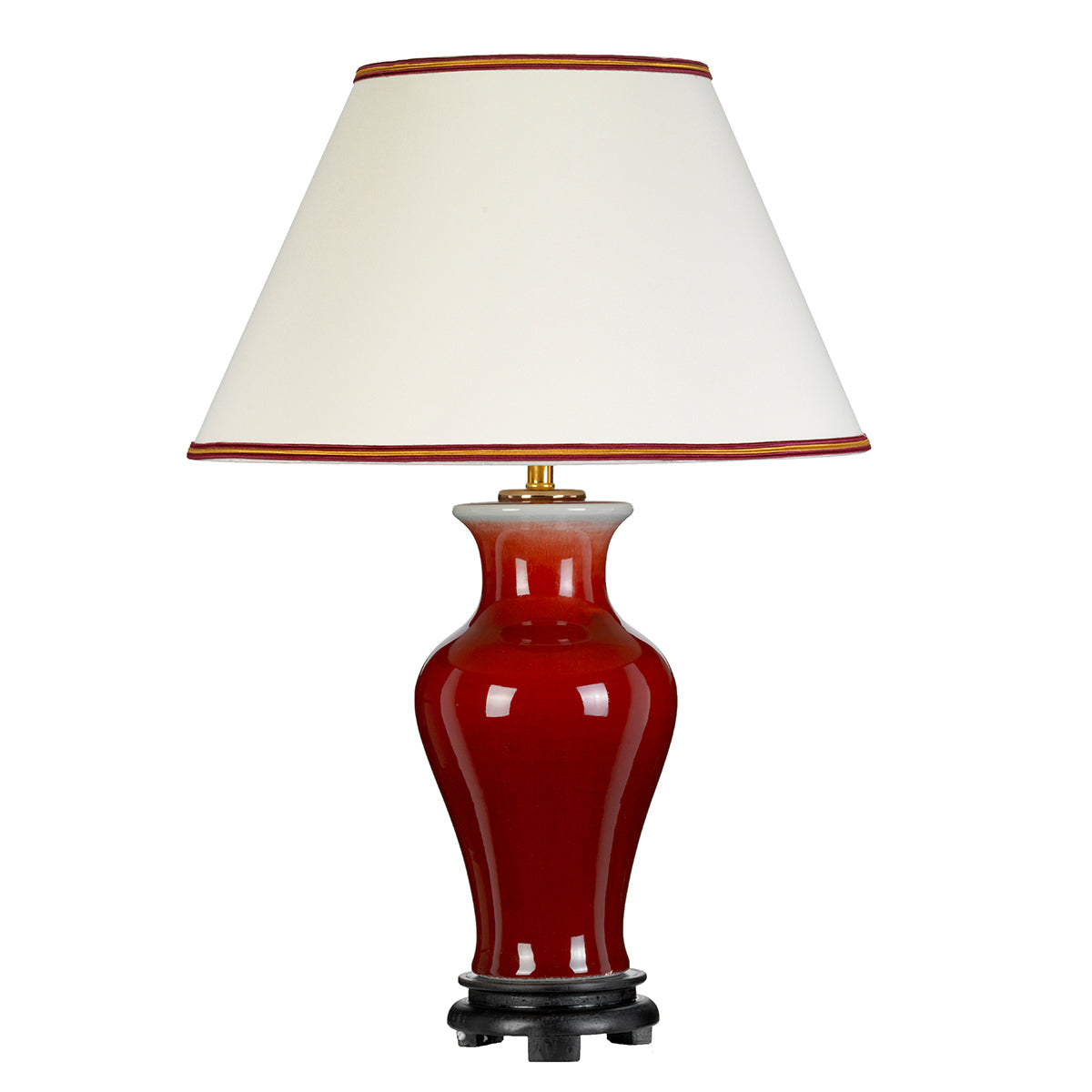 Elstead - Majin 1 Light Table Lamp with Tall Empire Shade