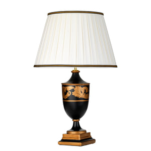 Elstead - Narbonne 1 Light Table Lamp - with Tall Empire Shade