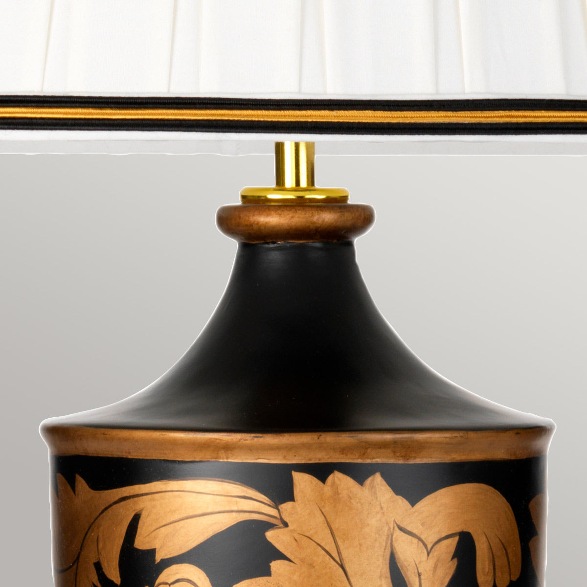 Elstead - Narbonne 1 Light Table Lamp - with Tall Empire Shade