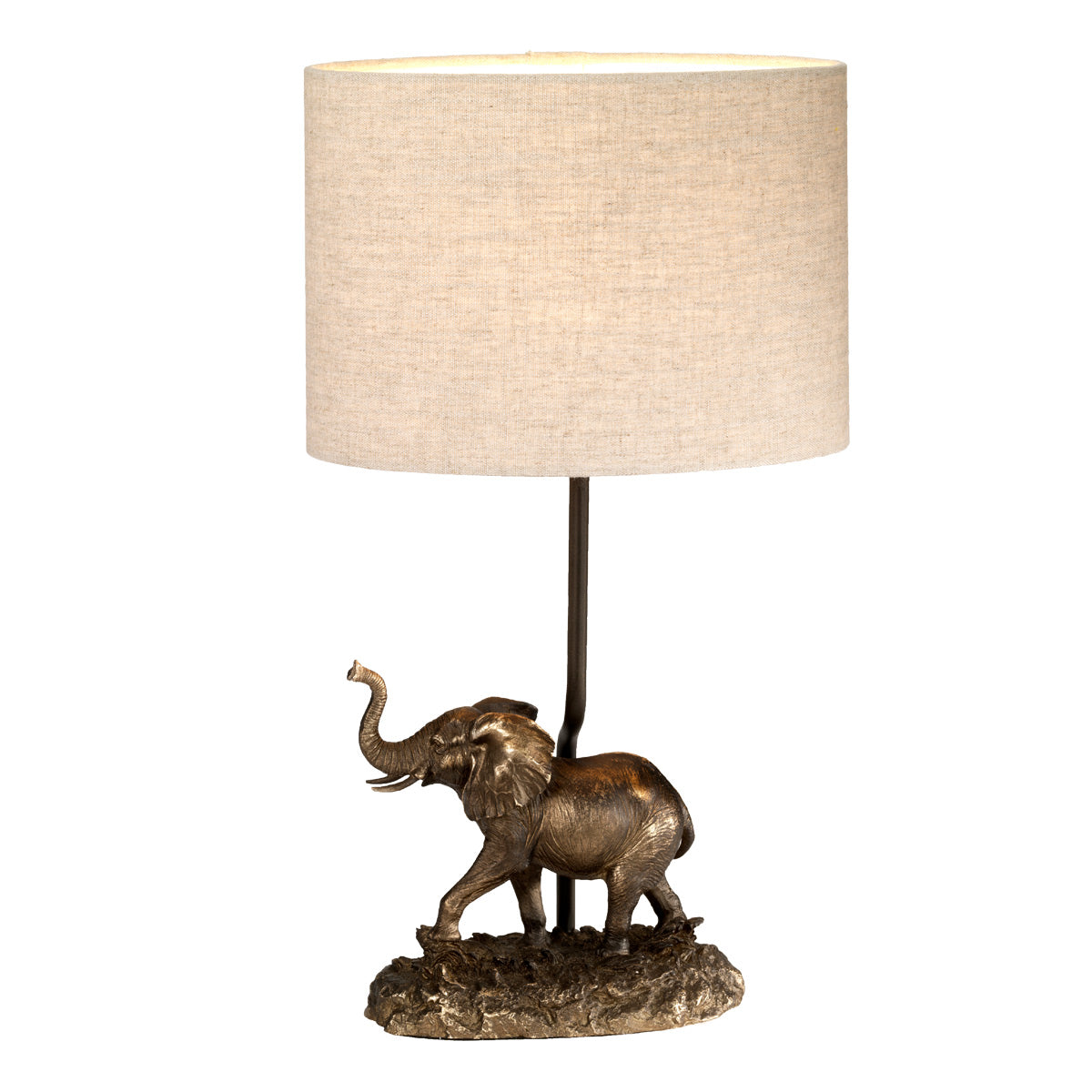 Elstead - Sabi 1 Light Table Lamp with Oval Shade