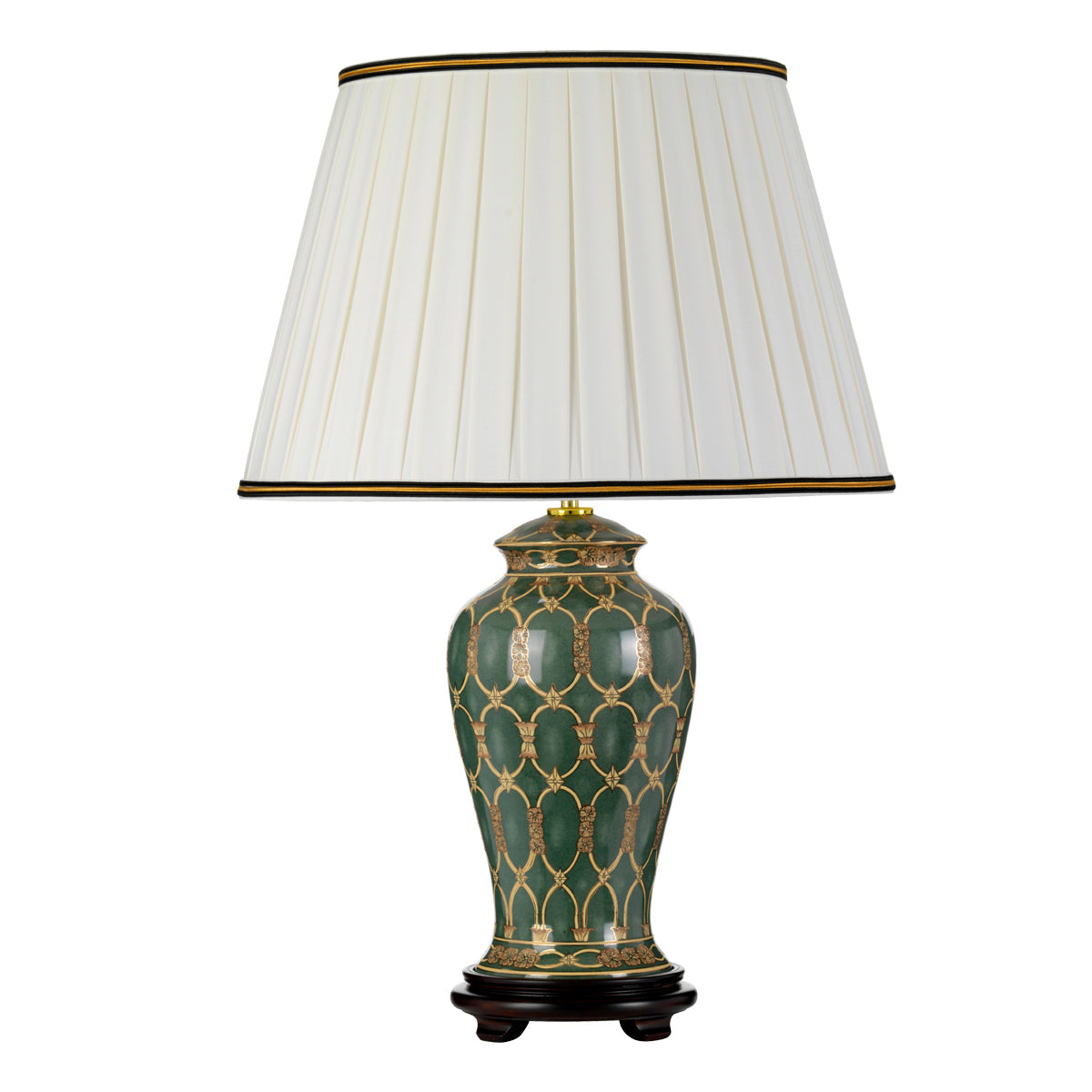 Elstead - Sashi 1 Light Table Lamp With Tall Empire Shade