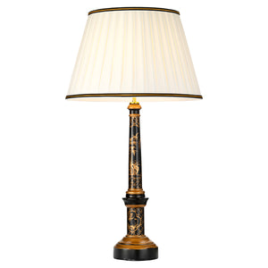 Elstead - Strasbourg 1 Light Table Lamp with Tall Empire Shade