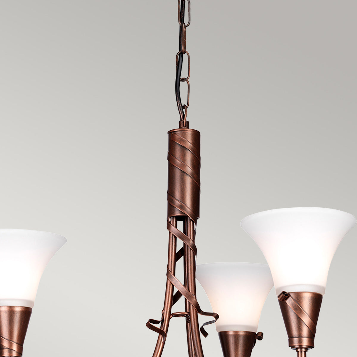 Elstead - Emily 3 Light Chandelier