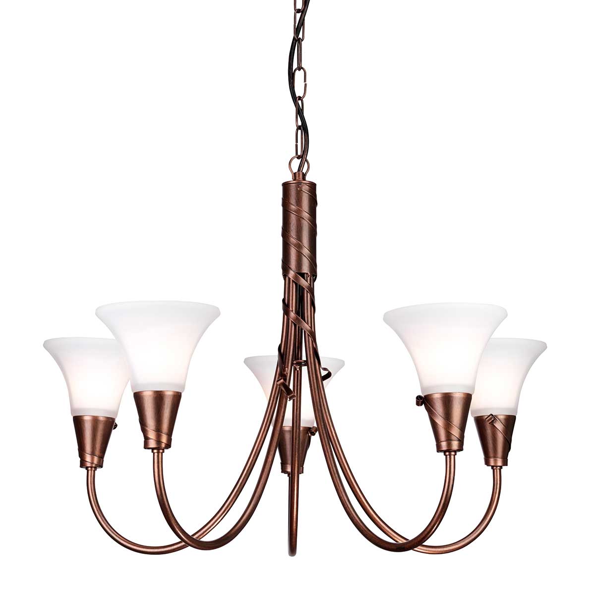 Elstead - Emily 5 Light Chandelier