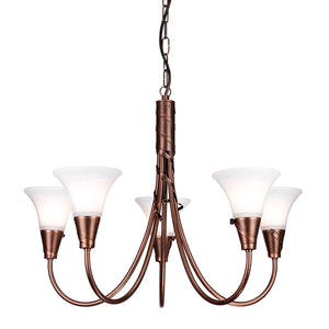 Elstead - Emily 5 Light Chandelier