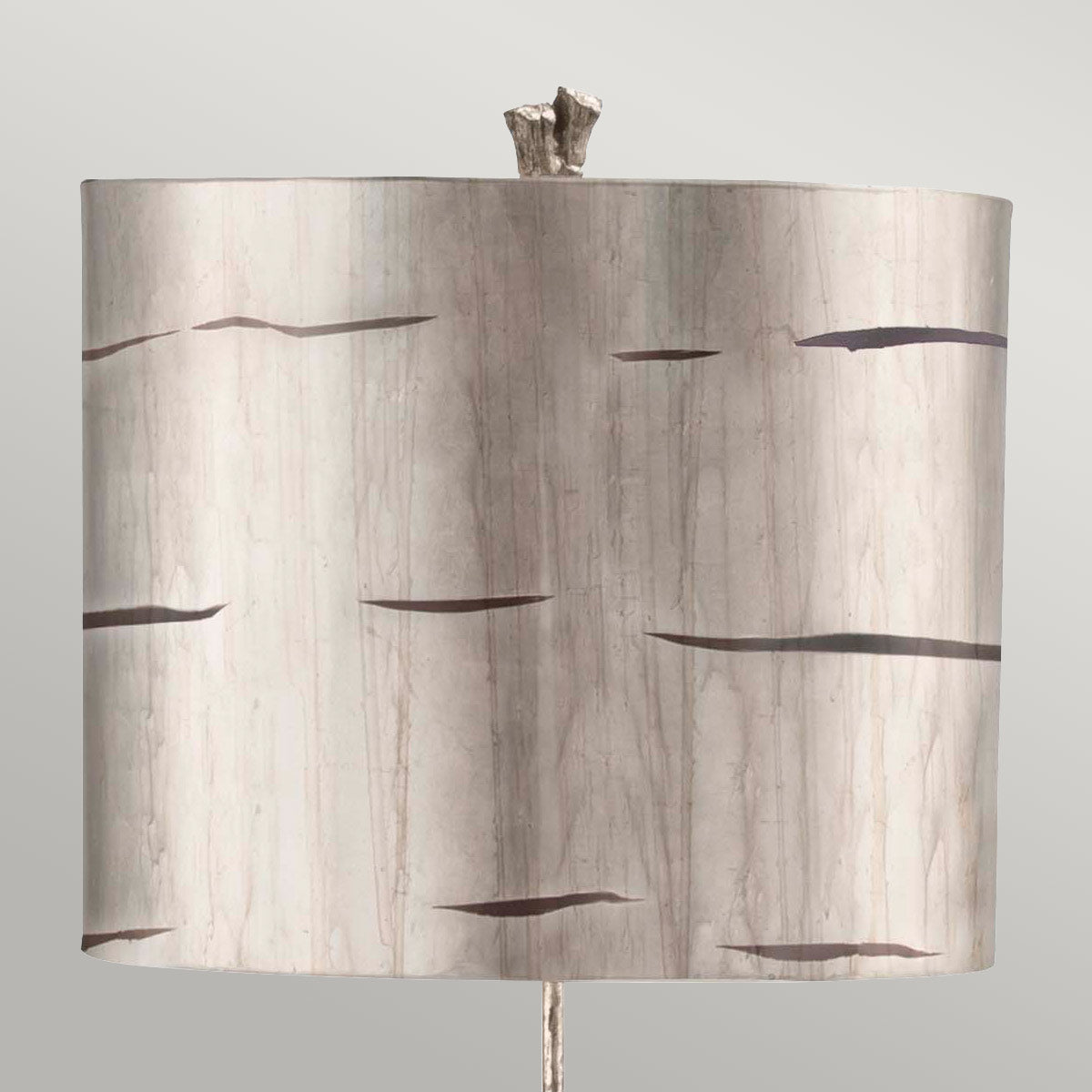 Elstead - Fragment 1 Light Floor Lamp - Silver