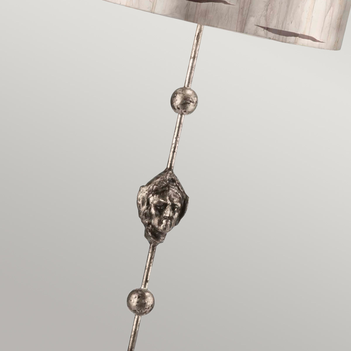 Elstead - Fragment 1 Light Floor Lamp - Silver