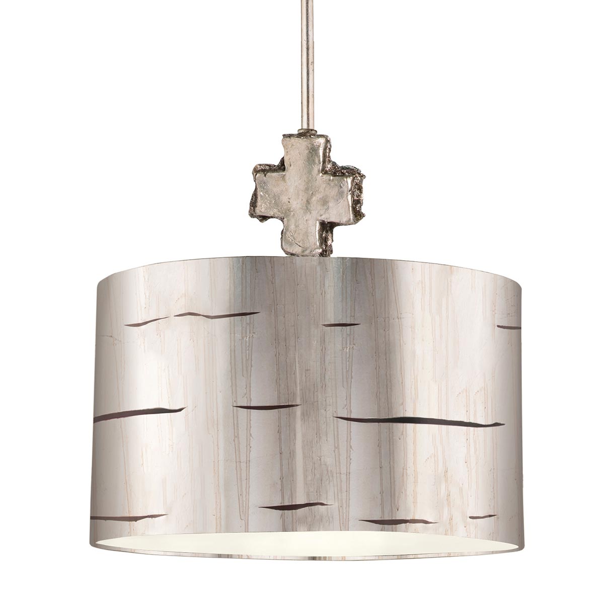 Elstead - Fragment 1 Light Small Pendant - Silver