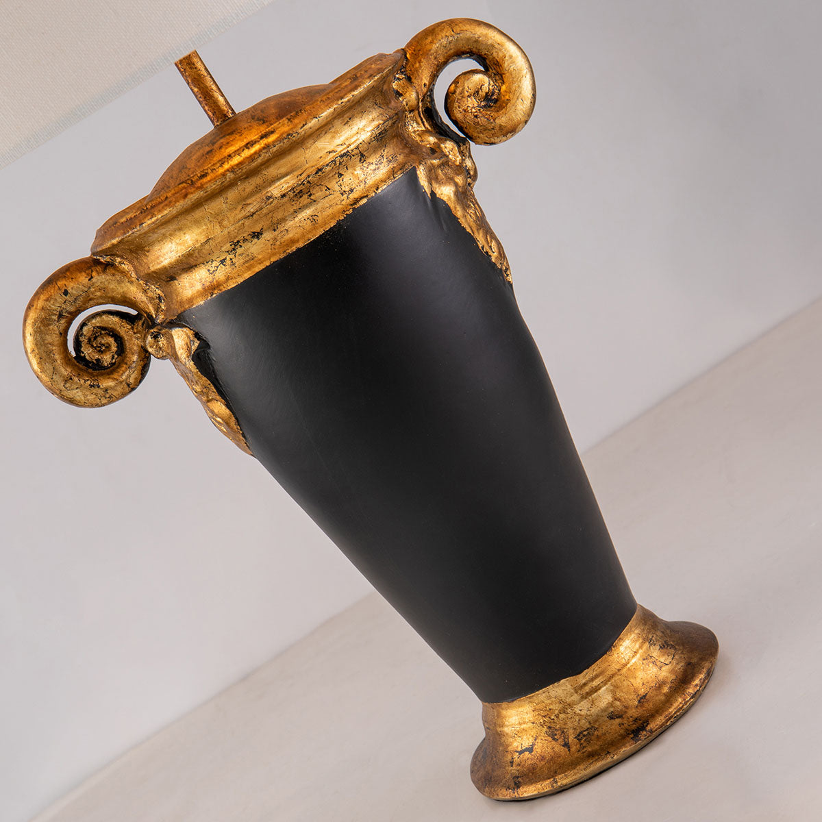 Elstead - Gallier 1lt Table Lamp - Black and Gold