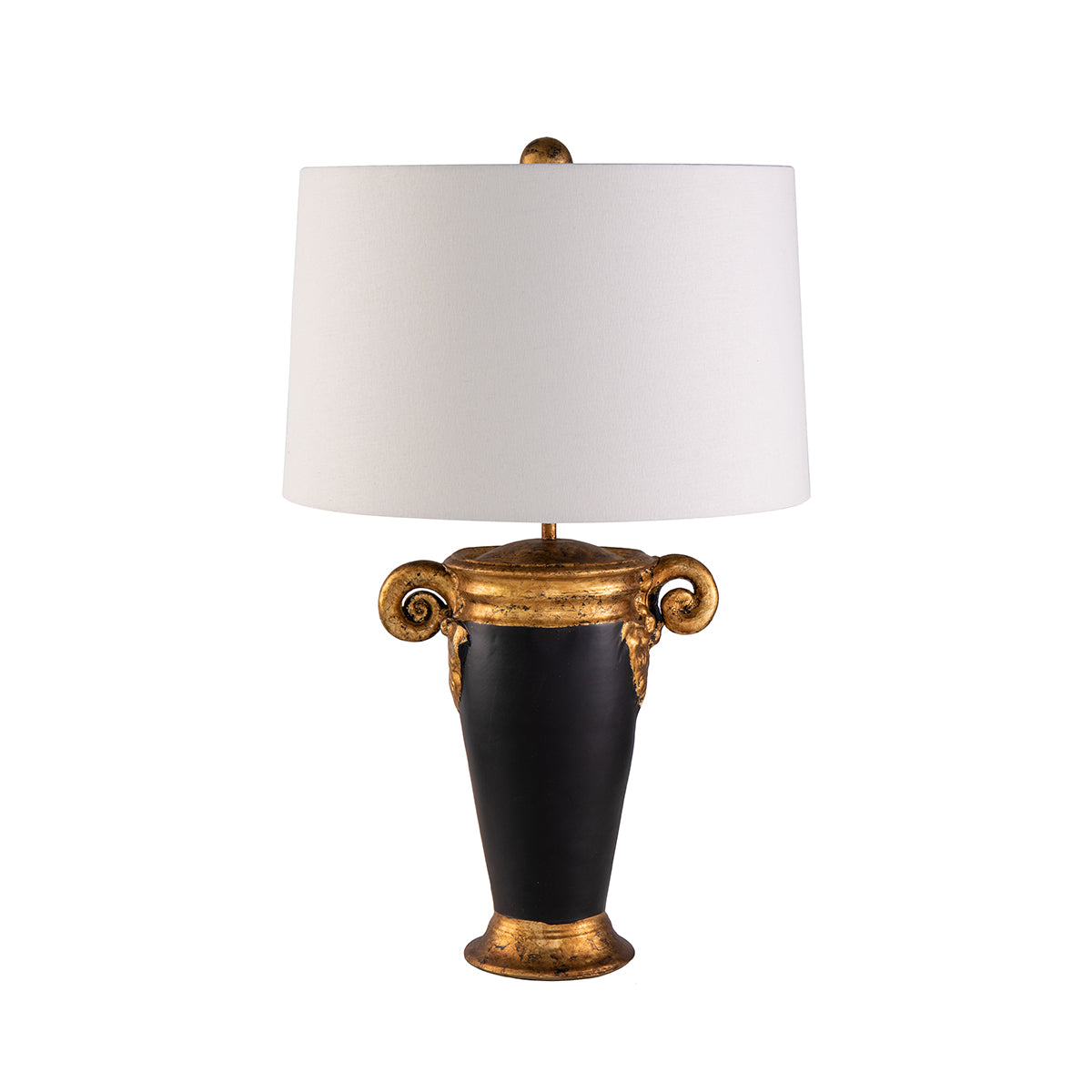 Elstead - Gallier 1lt Table Lamp - Black and Gold