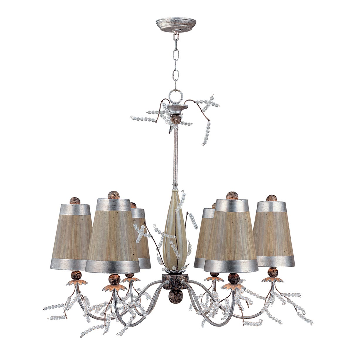 Elstead - Kristal Luxe 6 Light Chandelier