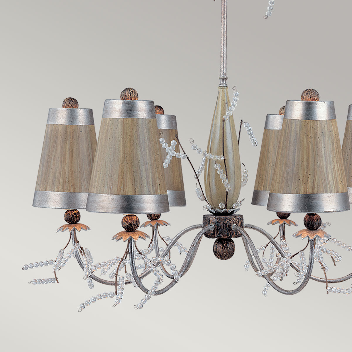 Elstead - Kristal Luxe 6 Light Chandelier