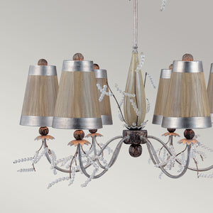 Elstead - Kristal Luxe 6 Light Chandelier