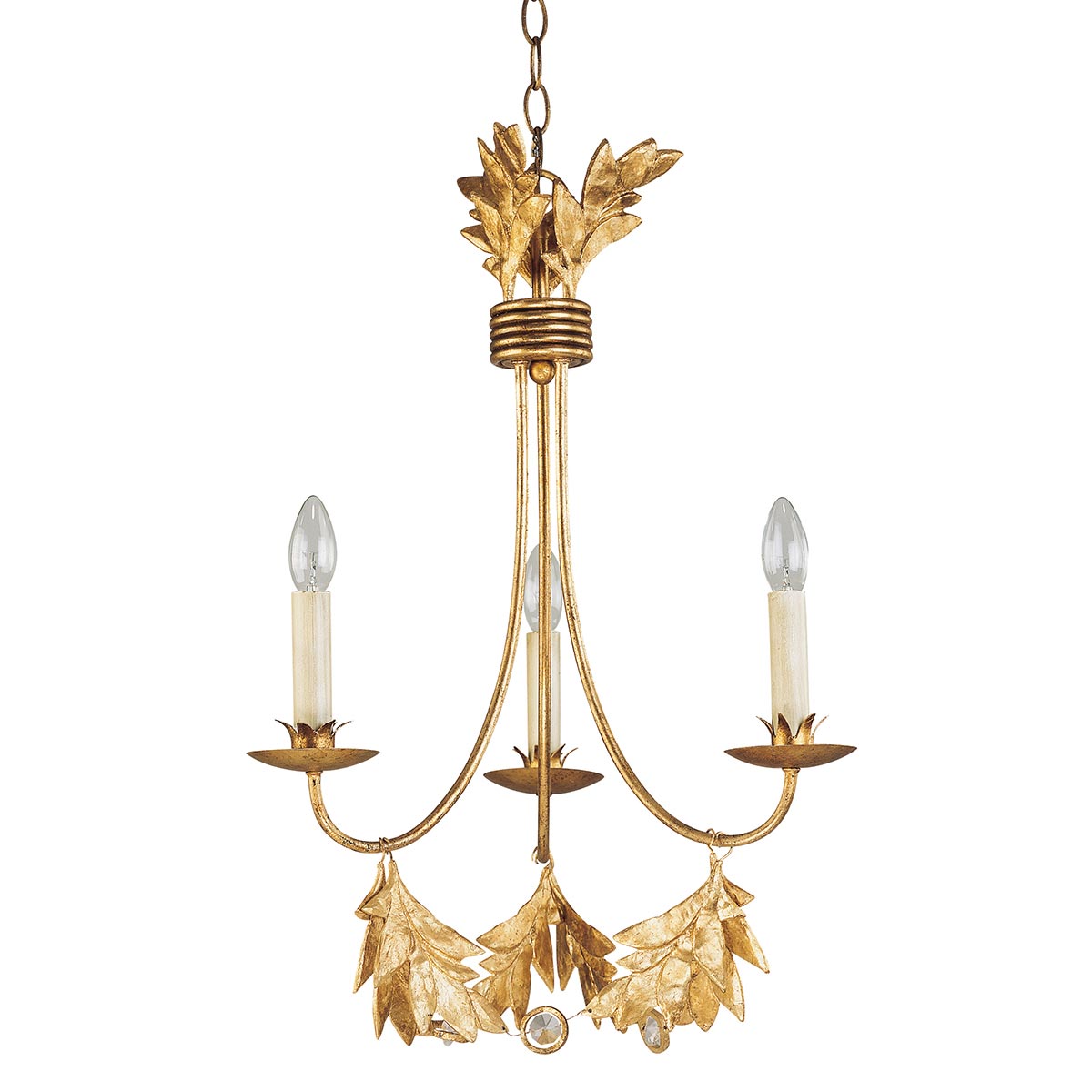 Elstead - Sweet Olive 3 Light Chandelier