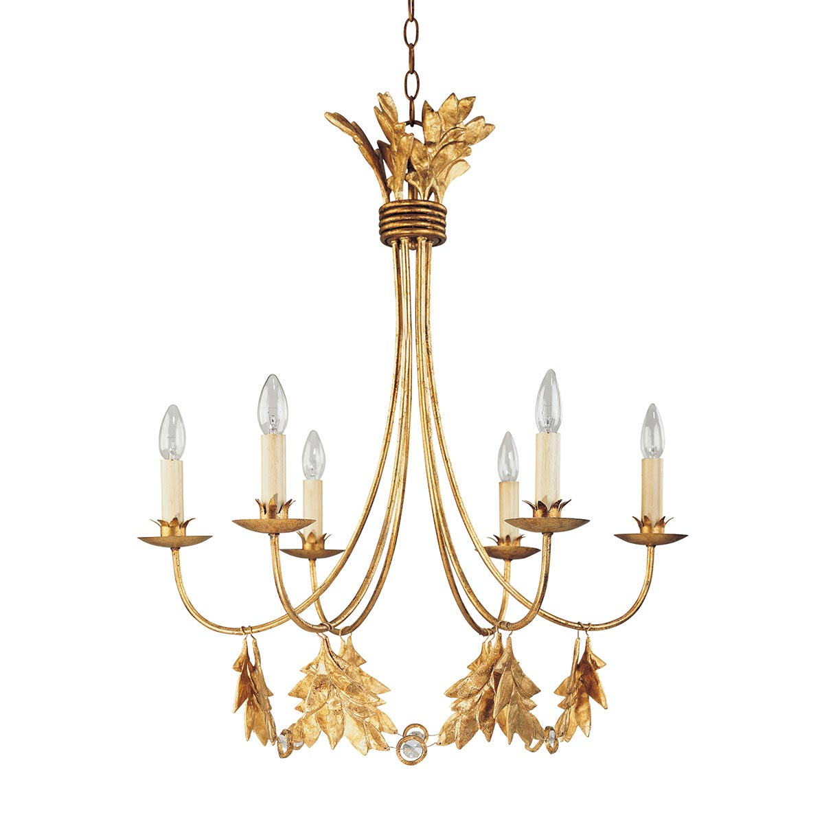 Elstead - Sweet Olive 6 Light Chandelier