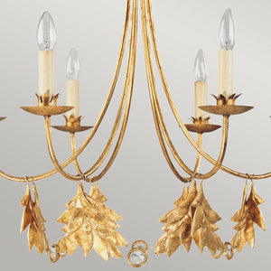 Elstead - Sweet Olive 6 Light Chandelier