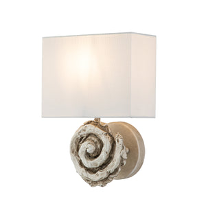 Elstead - Swirl 1lt Large Wall Light - Bone White