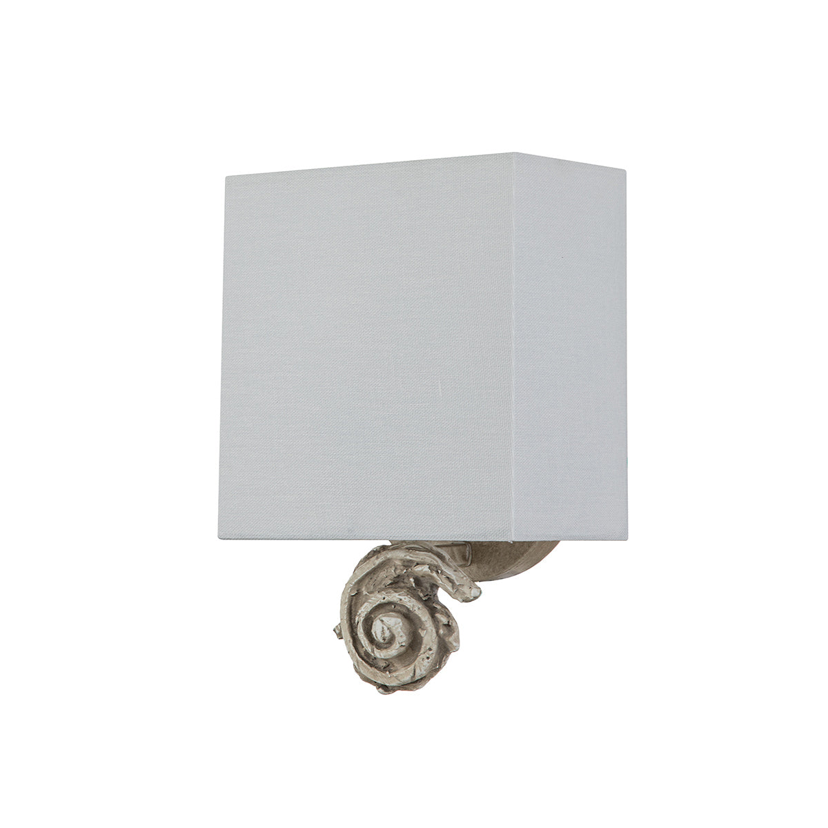 Elstead - Swirl 1lt Small Wall Light - Bone White