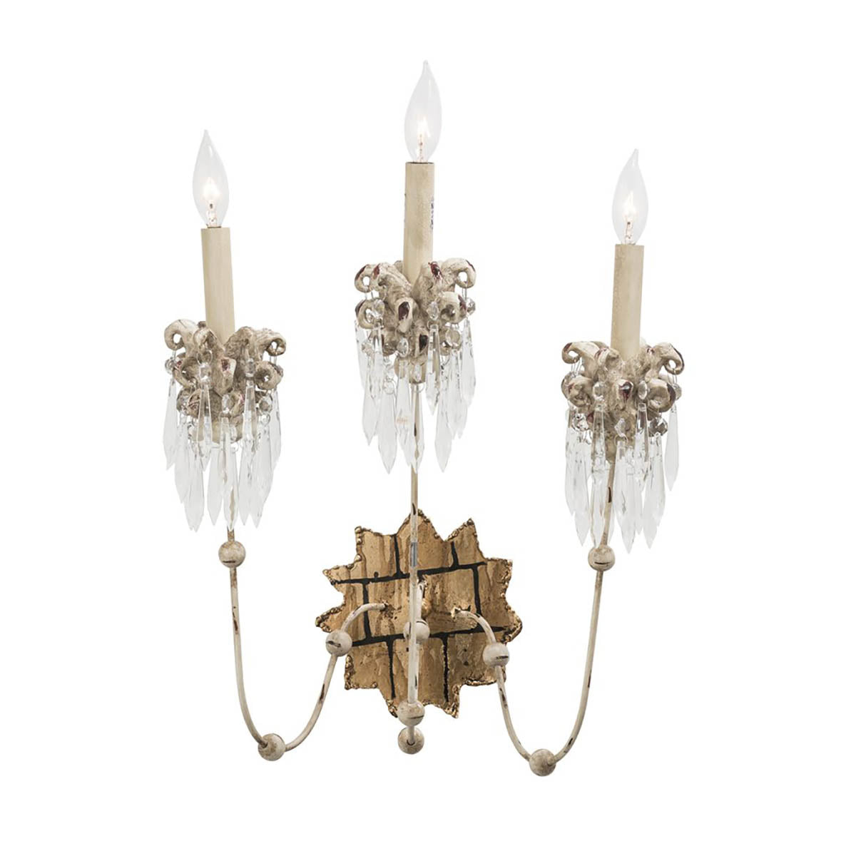 Elstead - Venetian 3 Light Wall Light