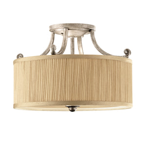 Feiss - Abbey 3 Light Semi-Flush Light