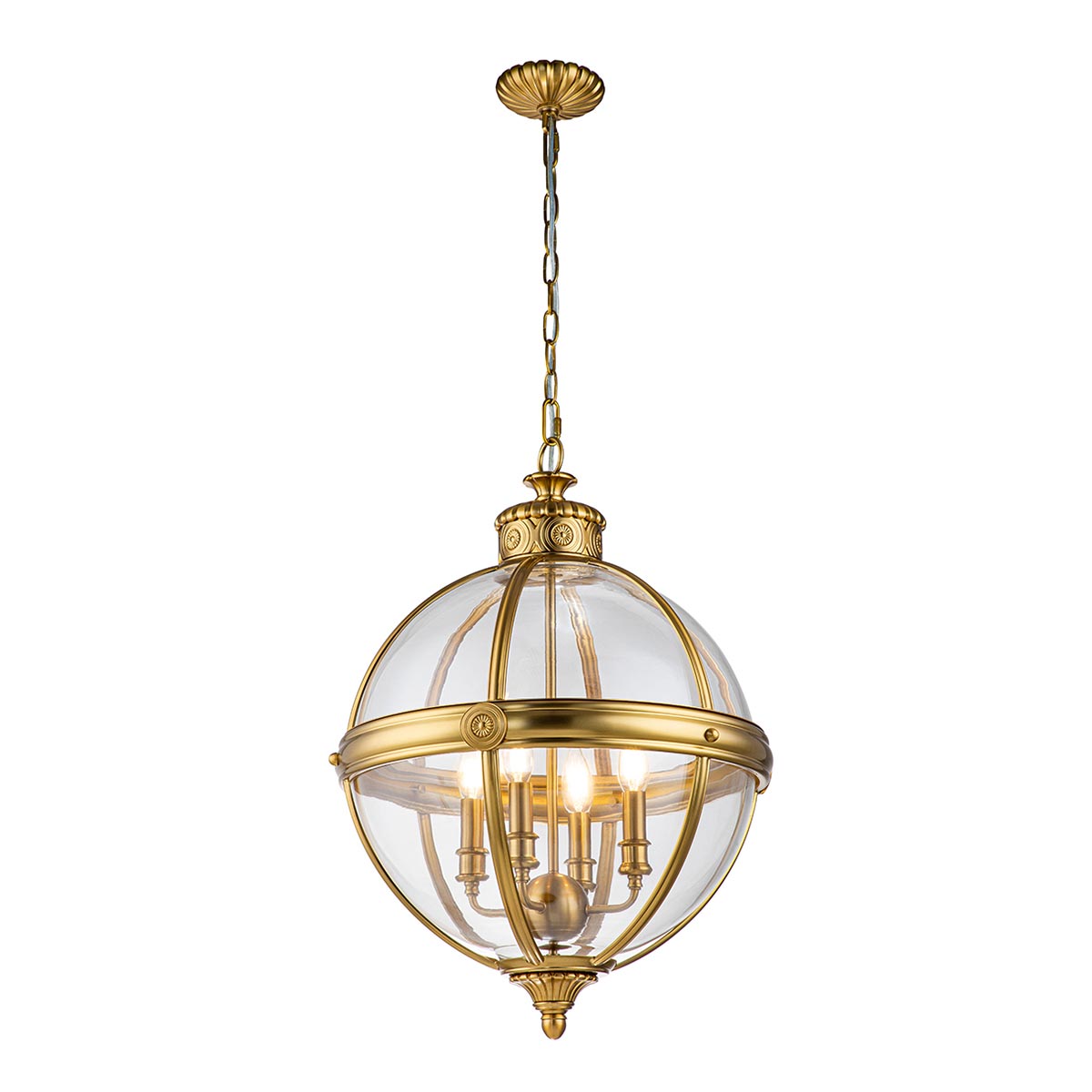 Feiss - Adams 4 Light Pendant Chandelier