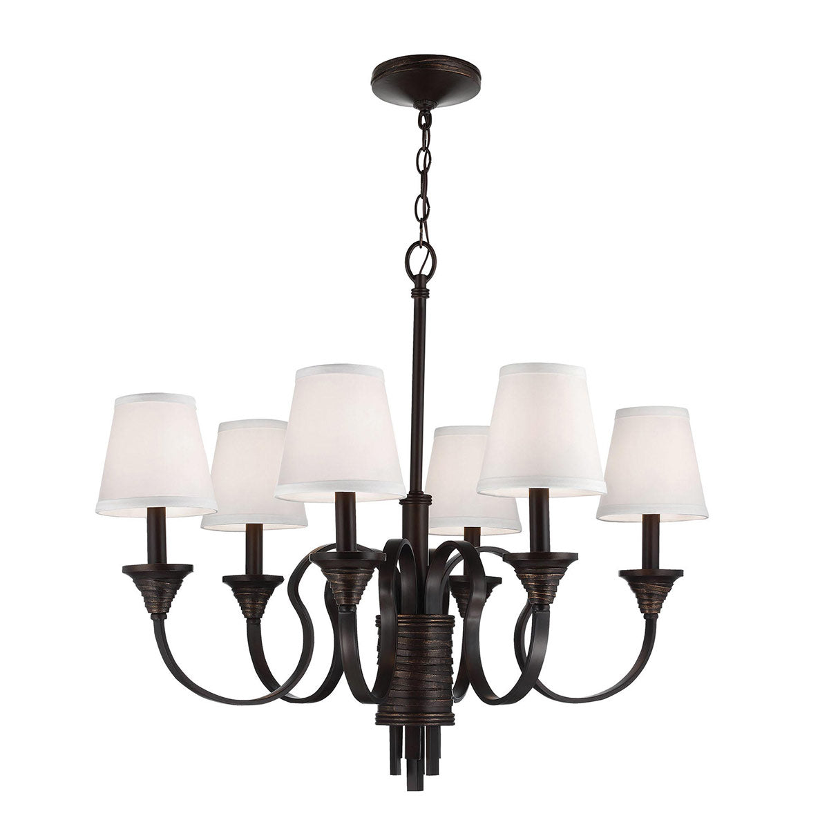 Feiss - Arbor Creek 6Lt Chandelier