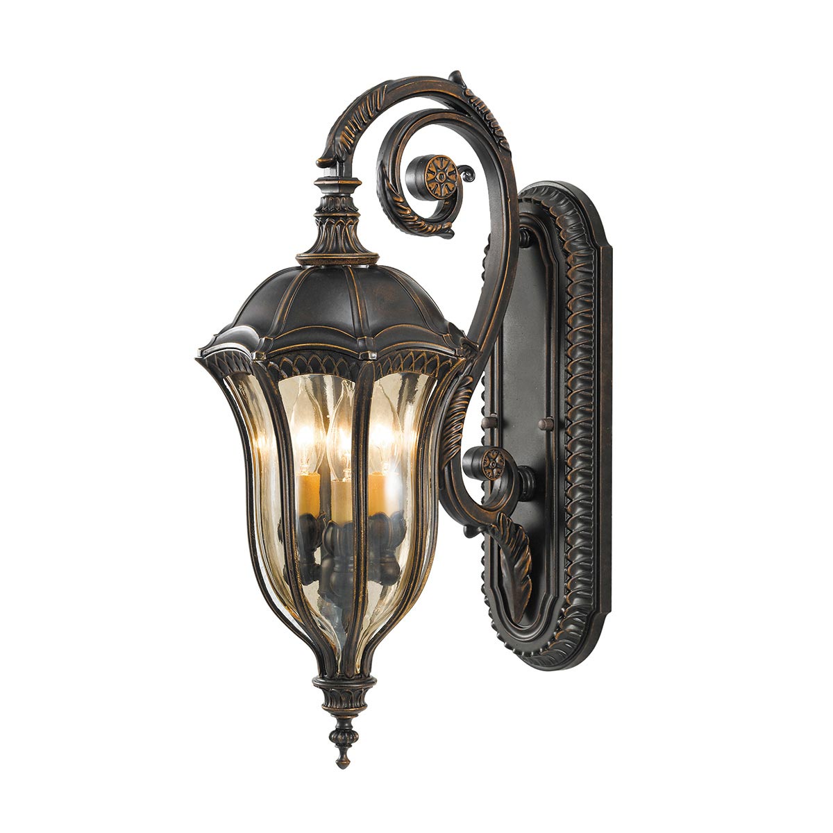 Feiss - Baton Rouge 3 Light Medium Wall Lantern