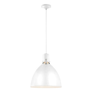 Feiss - Brynne 1 Light Medium LED Pendant - Polished Nickel