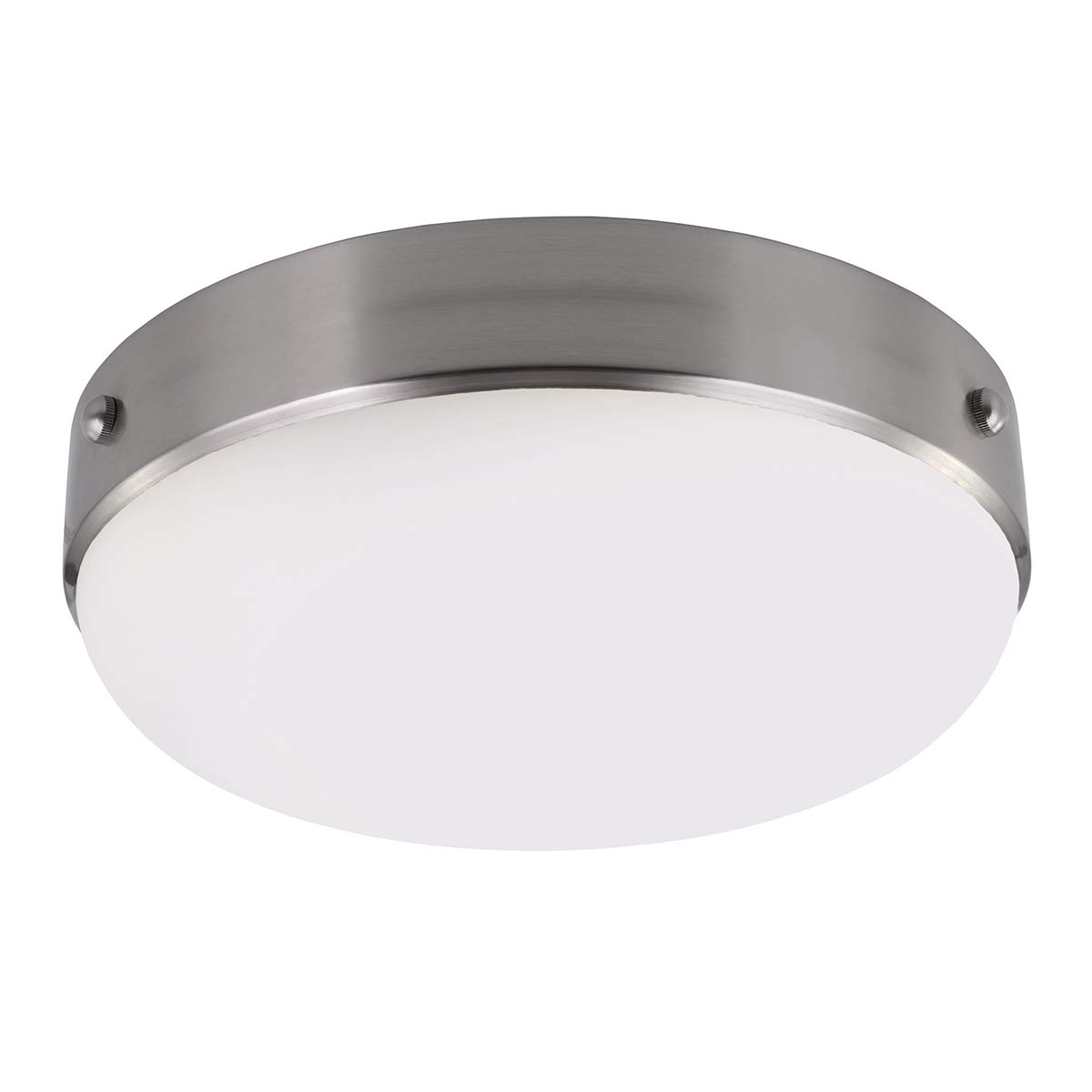 Feiss - Cadence 2 Light Flush - Brushed Steel