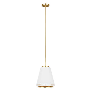 Feiss - Carter 1 Light Pendant - Style B - Matte White