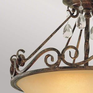 Feiss - Chateau 2 Light Semi-Flush Light